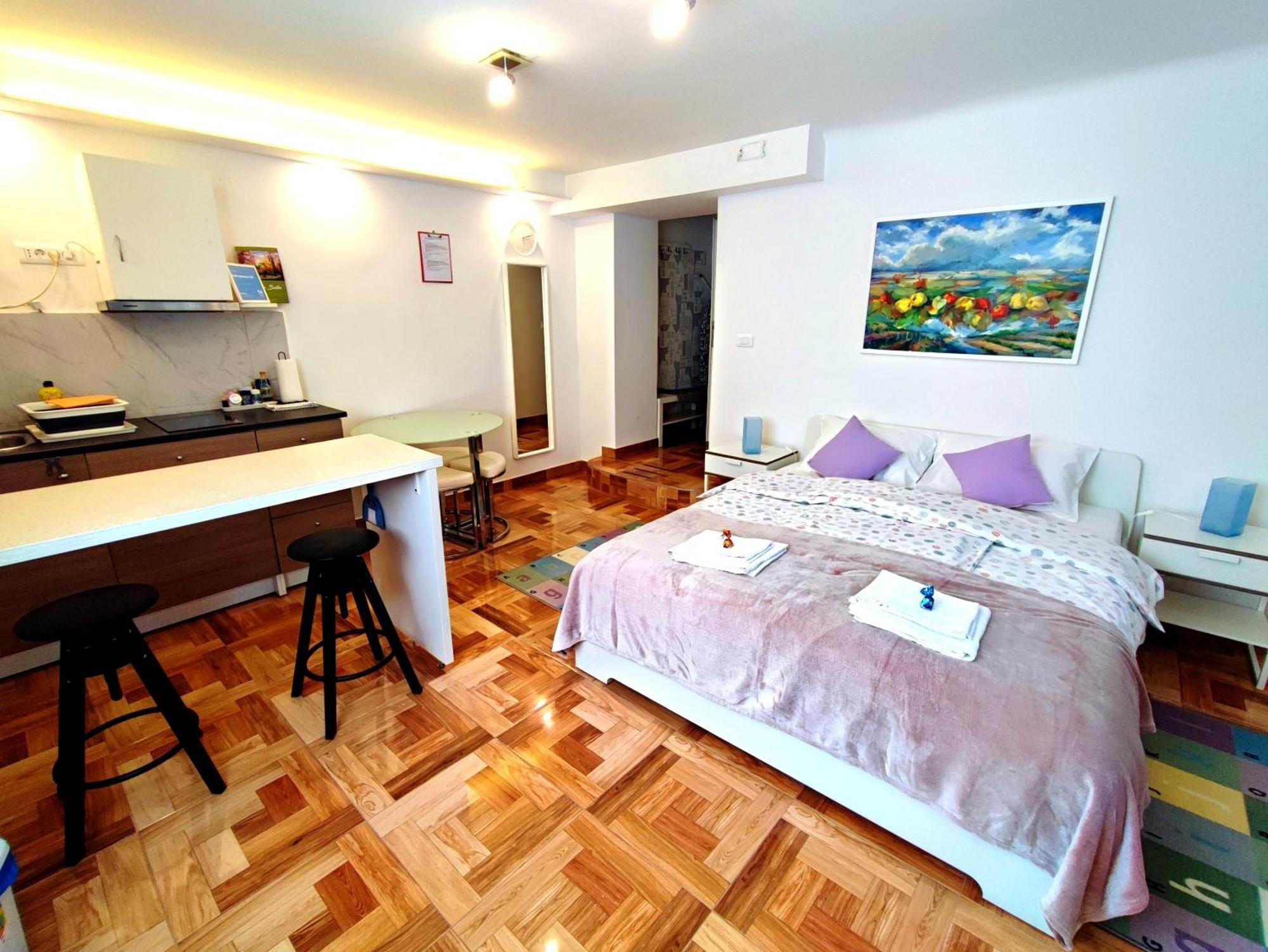 Studio Apartmani L'Art Zagreb Exterior foto